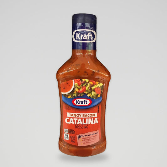 Kraft Tangy Bacon Catalina Salad Dressing 16 oz Bottle