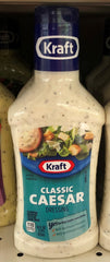 Kraft Classic Caesar Salad Dressing 16 oz Bottle Romain Iceberg