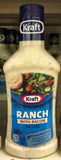 Kraft Ranch with Bacon Salad Dressing 16 oz Bottle Romain Iceberg Dip