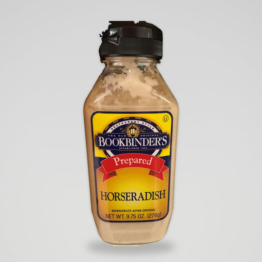 Bookbinders Shelf Stable Prepared Horseradish, 9.75 oz