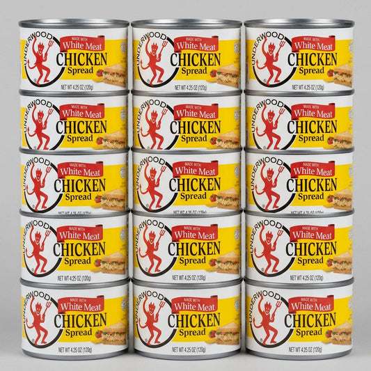 12 Cans of Underwood Deviled Chicken Spread, 4.25 oz