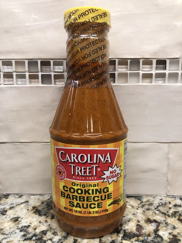 6 BOTTLES Carolina Treet BBQ Sauce Dip Grilling Eastern NC Pork Shoulder Pit