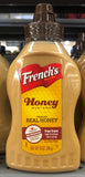 3 Bottles of French's Real Honey Mustard, 12 oz