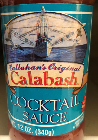 FOUR BOTTLES Callabash Cocktail Sauce 12 Oz shrimp clams crab fish FREE SHIP