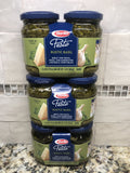 6 JARS Barilla Traditional Basil Pesto 6oz Sauce Herb Pizza Fish Chicken Pasta