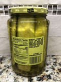 Mount Olive Old Fashioned Sweet Bread and Butter Spears Pickles 24 oz Mt Burger