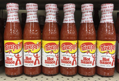 6 BOTTLES Texas Pete Hot Sauce Pepper Wing 6 oz Bottle Tabasco Eggs FREE SHIP