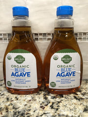 2 Bottles Wellsley Farms Organic Blue Agave Sweetener 88 oz FREE SHIP