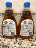 2 Bottles of Wellsley Farms Organic Blue Agave Sweetener, 88 oz