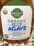 2 Bottles Wellsley Farms Organic Blue Agave Sweetener 88 oz FREE SHIP