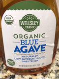 2 Bottles Wellsley Farms Organic Blue Agave Sweetener 88 oz
