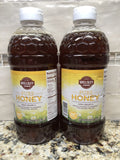 2 Bottles Wellsley Farms 100% Pure Honey 6 lbs. Natural Pollen FREE SHIP