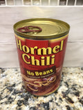 12 Cans of Hormel Chili with No Beans, 15 oz