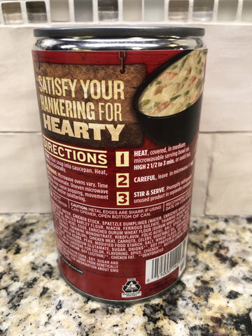 4 Cans of Campbell's Chunky Creamy Chicken & Dumplings Soup, 18.8 oz