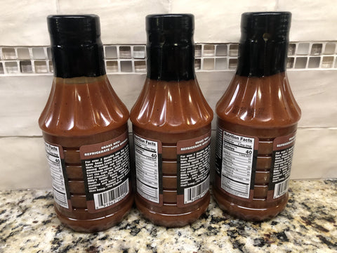 3 Bottles John Boy and Billy's Original Barbecue Grillin Sauce BBQ FREE SHIP