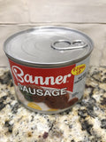 Banner Sausage with Natural Juices 10.5 oz Can breakfast eggs grits hashbrowns