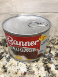 8 Cans Banner Sausage with Natural Juices 10.5 oz Can