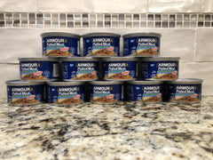 12 Cans Armour Star Potted Meat 3 oz Sandwich Meat Spread DOZEN FREE SHIP