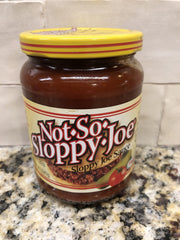 HORMEL Not So Sloppy Joe Sauce 14.5 oz Jar Hamburger Sandwich Manwich