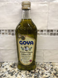 2 Bottles Goya Extra Virgin Olive Oil First Cold Press 17 fl oz