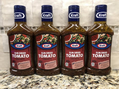 4 BOTTLES Kraft Sun Dried Tomato Vinaigrette Salad Dressing 16 oz FREE SHIP