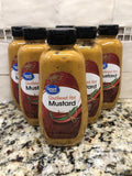 6 Bottles of Great Value Squeeze Bottle Southwest Hot Mustard, 12 oz