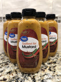6 Bottles of Great Value Squeeze Bottle Southwest Hot Mustard, 12 oz