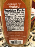 6 Bottles of Great Value Squeeze Bottle Southwest Hot Mustard, 12 oz
