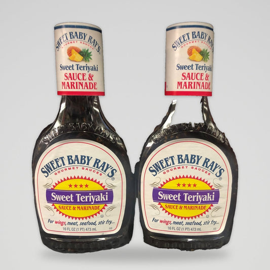 Sweet Baby Ray's Sweet Teriyaki Barbecue Sauce & Marinade 2x, 16 oz