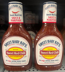 Sweet Baby Ray's Sweet Red Chili Barbecue Sauce Marinade Glaze 2x16 oz Bottle