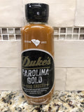 4 BOTTLES Duke's Carolina Gold BBQ Sauce Barbecue 17 oz Mayo Pork