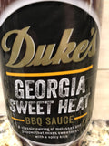 Duke's Georgia Sweet Heat BBQ Sauce Barbecue 17.5 oz Bottle Mayo Pork Chicken Beef