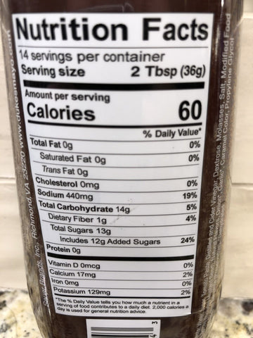 4 Bottles of Duke's Georgia Sweet Heat BBQ Sauce, 17.5 oz