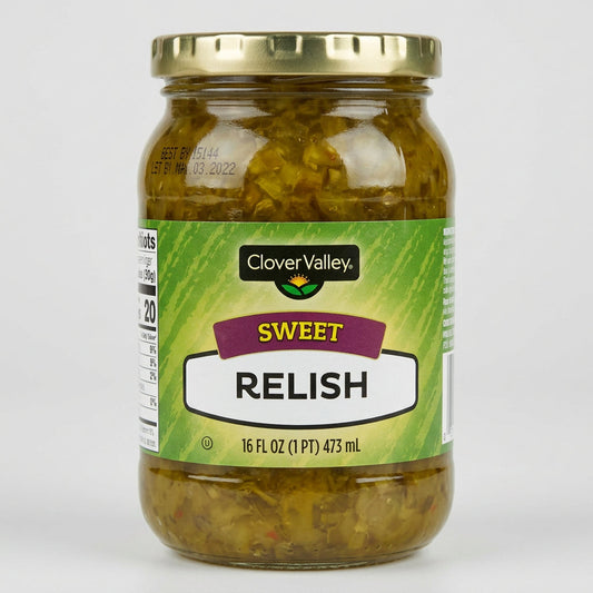 Clover Valley Sweet Pickle Relish, 16 oz