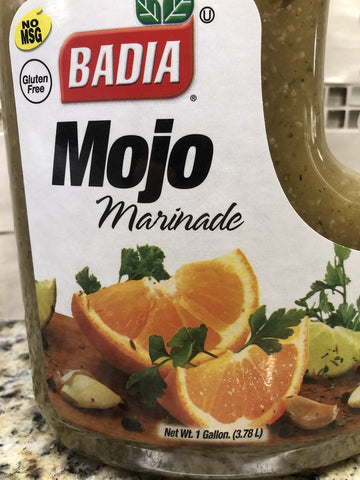 Badia Mojo Marinade 1 gallon Bottle Vinaigrette Salad Dressing FREE SHIP