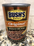 16 CANS Bush's Original Baked Beans 16.5 oz bacon brown sugar FREE SHIP