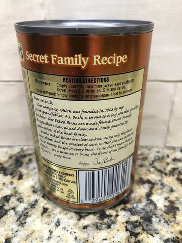 16 Cans of Bush's Original Baked Beans, 16.5 oz