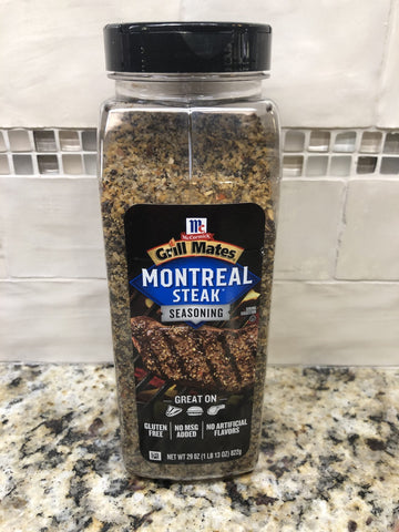 6 JARS McCormick Grill Mates Montreal Steak Seasoning 29 oz Ribeye Tbone Beef