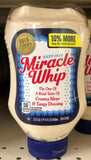 3 Bottles of Miracle Whip Original Dressing, 22 oz