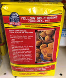 TWO BAGS House Autry Self Rising Yellow Corn Meal Mix 2 lb Bag Bread Muffin Sticks