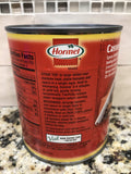 Hormel Beef in Chili Sauce Tamales 28 Oz Can Corn Meal Peppers