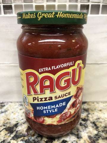 4 Jars of Ragu Homemade Style Pizza Sauce 14 oz Tomato Maker Crust