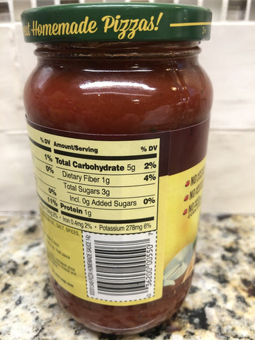 4 Jars of Ragu Homemade Style Pizza Sauce 14 oz Tomato Maker Crust