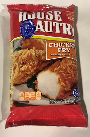 House Autry Original Crunchy Recipe Chicken Fry 11oz Cripsy Fried Breader Mix Flour