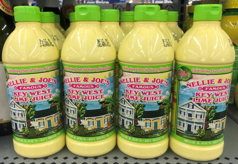 FOUR BOTTLES Nellie & Joe's Famous Key West Lime Juice 16 Oz Pie Cocktails Salad