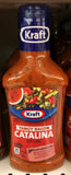 4 BOTTLES Kraft Tangy Bacon Catalina Salad Dressing 16 oz FREE SHIP (Copy)