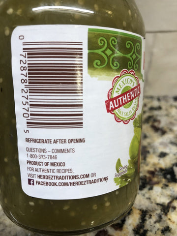 Herdez Mild Salsa Verde, 16 oz