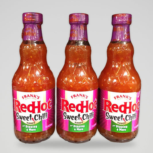 3 Bottles of Frank's Red Hot Sweet Chili Sauce, 12 oz