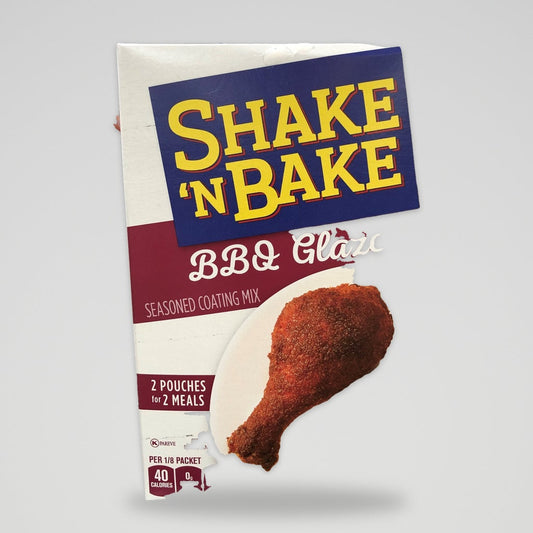 Kraft Shake 'N Bake BBQ Chicken Glaze Seasoned Coating Mix 2 Pouches