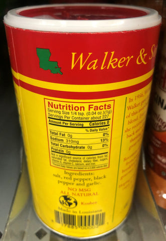 Slap Ya Mama Cajun Seasoning 8 oz shaker NO MSG fish beef chicken